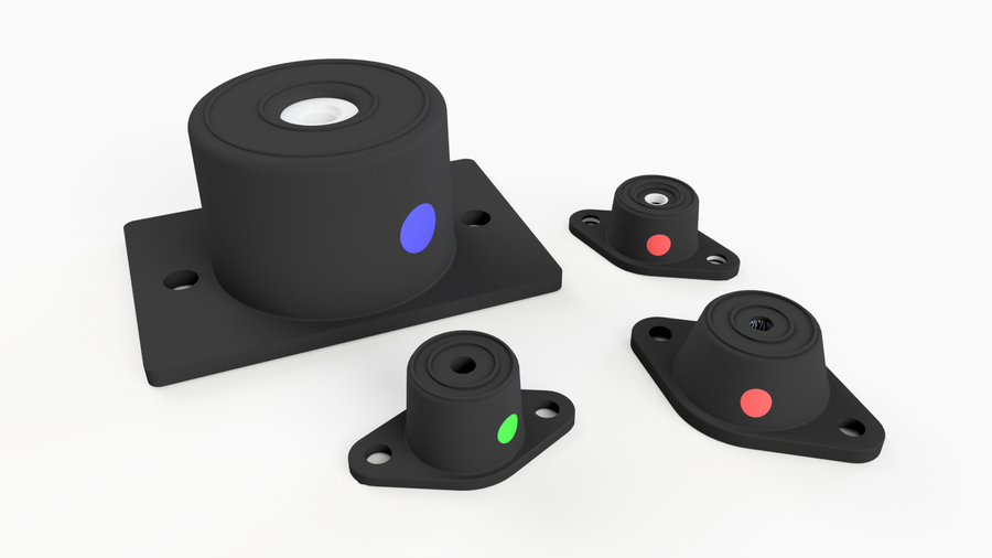 Rubber Mounts | Equipment Isolation - Embelton Engineering